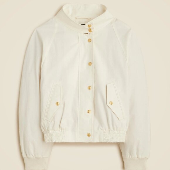 J. Crew Jackets & Blazers - NWT J Crew Cotton-Blend Flight Jacket Small